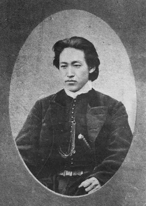 An unexpected historical photograph of the real Hijikata Toshizo, not the version from Hakuoki.