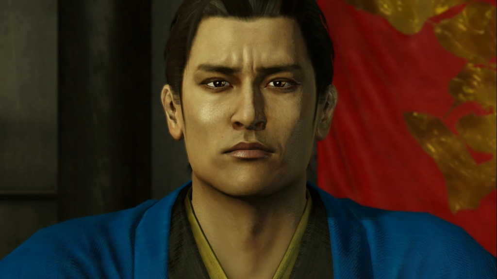Finale unexpected image, another version of Hijikata Toshizo represented as a 3D character from Like a Dragon: Ishin.
