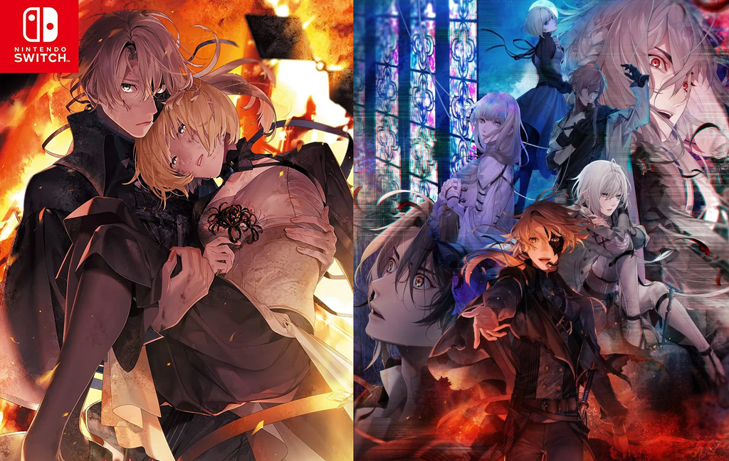 Two covers of Virche Evermore - Error: Salvation, both showing Yves central in the image, proof that he is the "posterboy" of this otome title.