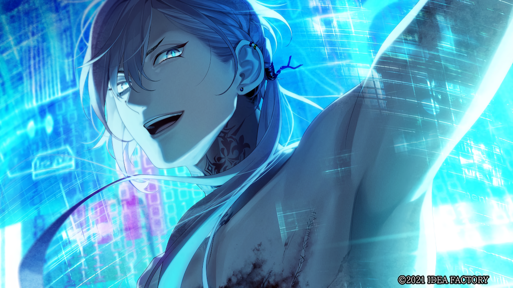Scien proudly and smugly starting the reliver process for his new body.